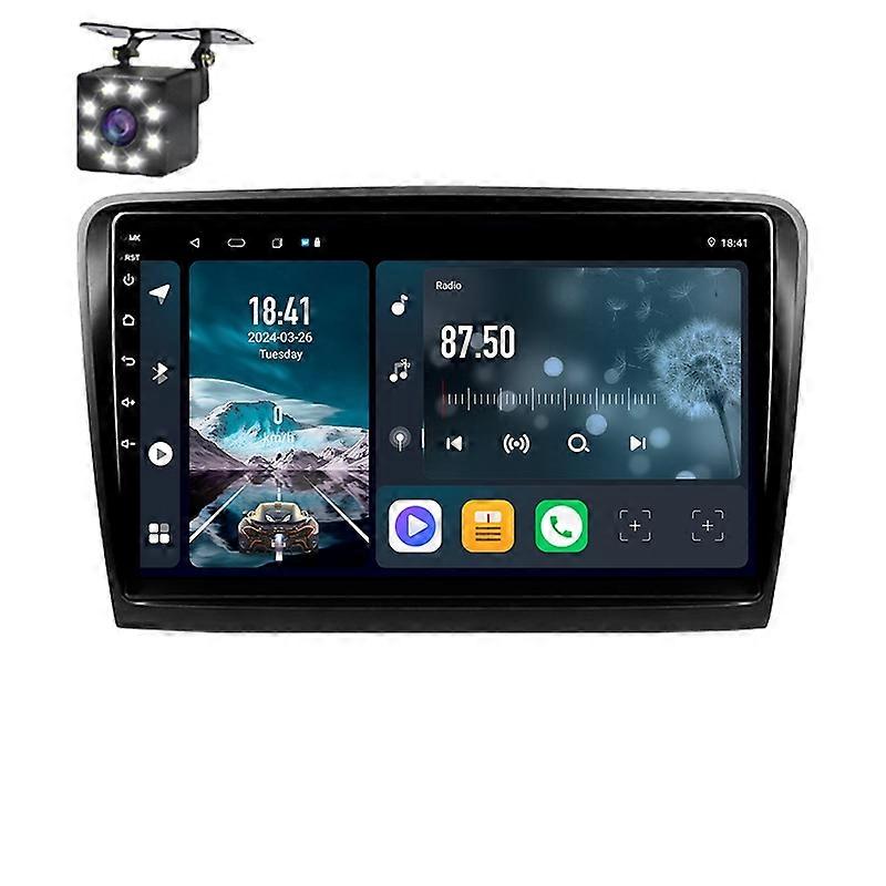 Android For Skoda Superb 2 B6 2008 - 2015 Multimedia Radio Wireless Carplay Navigation Auto GPS