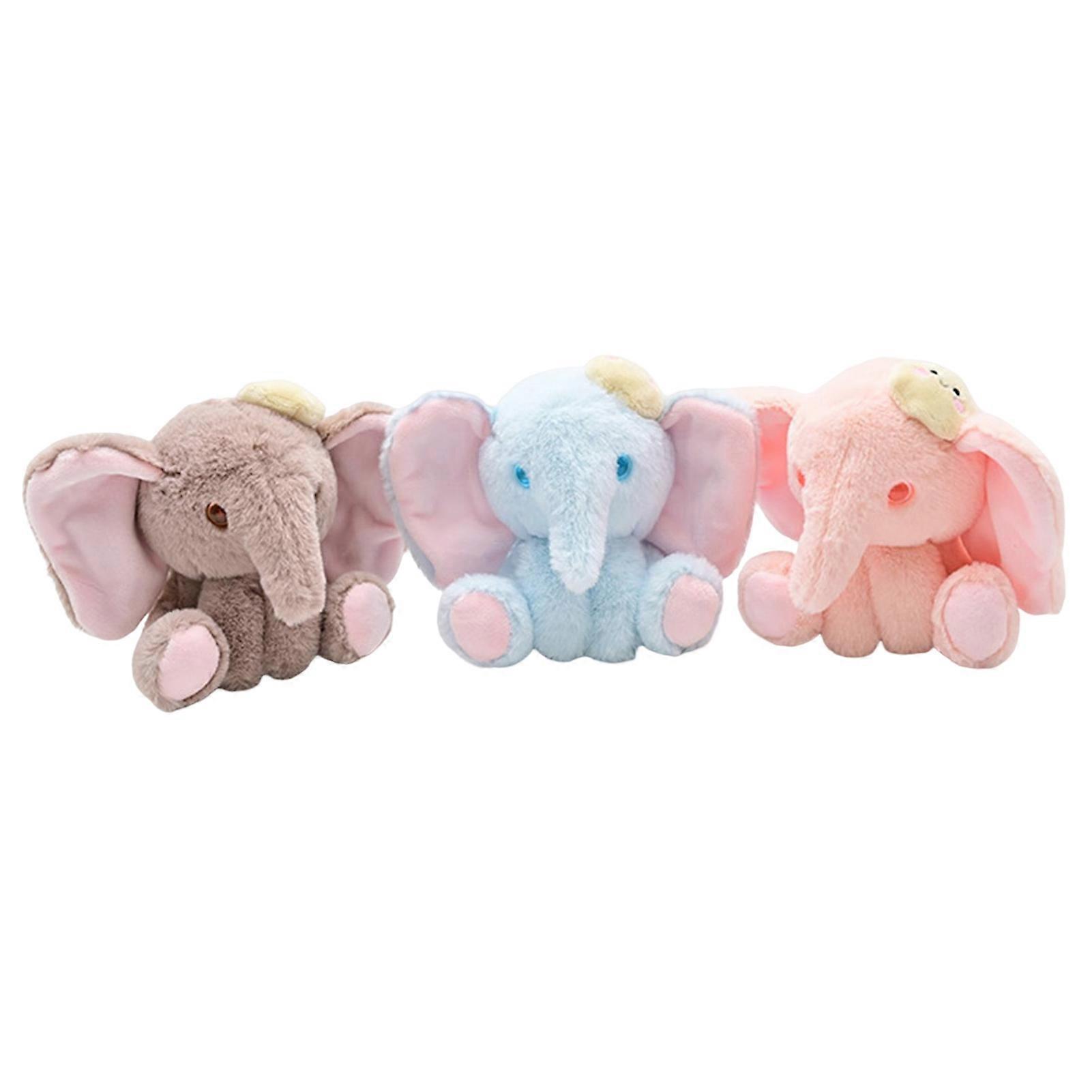 Elephant Keychain Pendant Plush Animals Decoration Pendant Suitable for Schoolbag Crossbody Bag