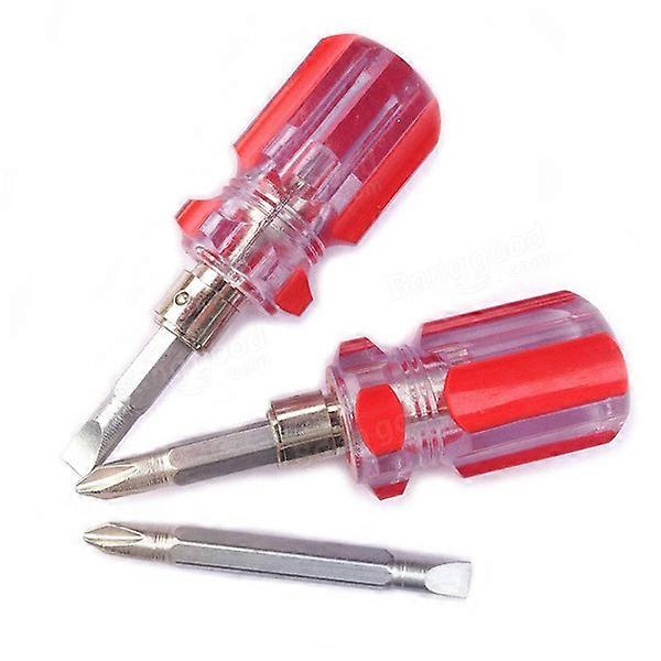 ZK-Mini two-way interchangeable head screwdriver and flat flat screwdriver