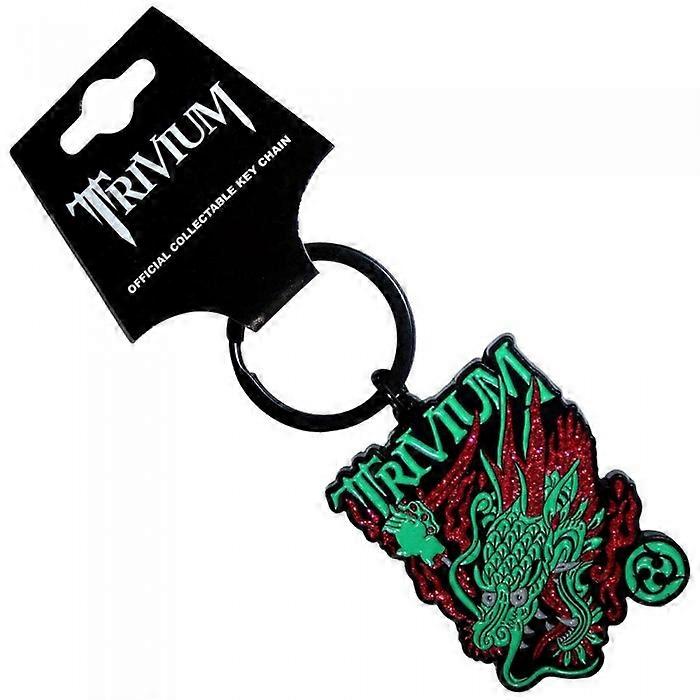 Trivium Deadmen Dragon Head Keyring