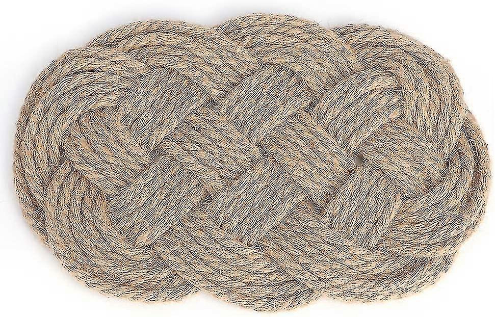 Sous-verres en coton lin tissé sets de table isolés pour table Wedding Party Caf