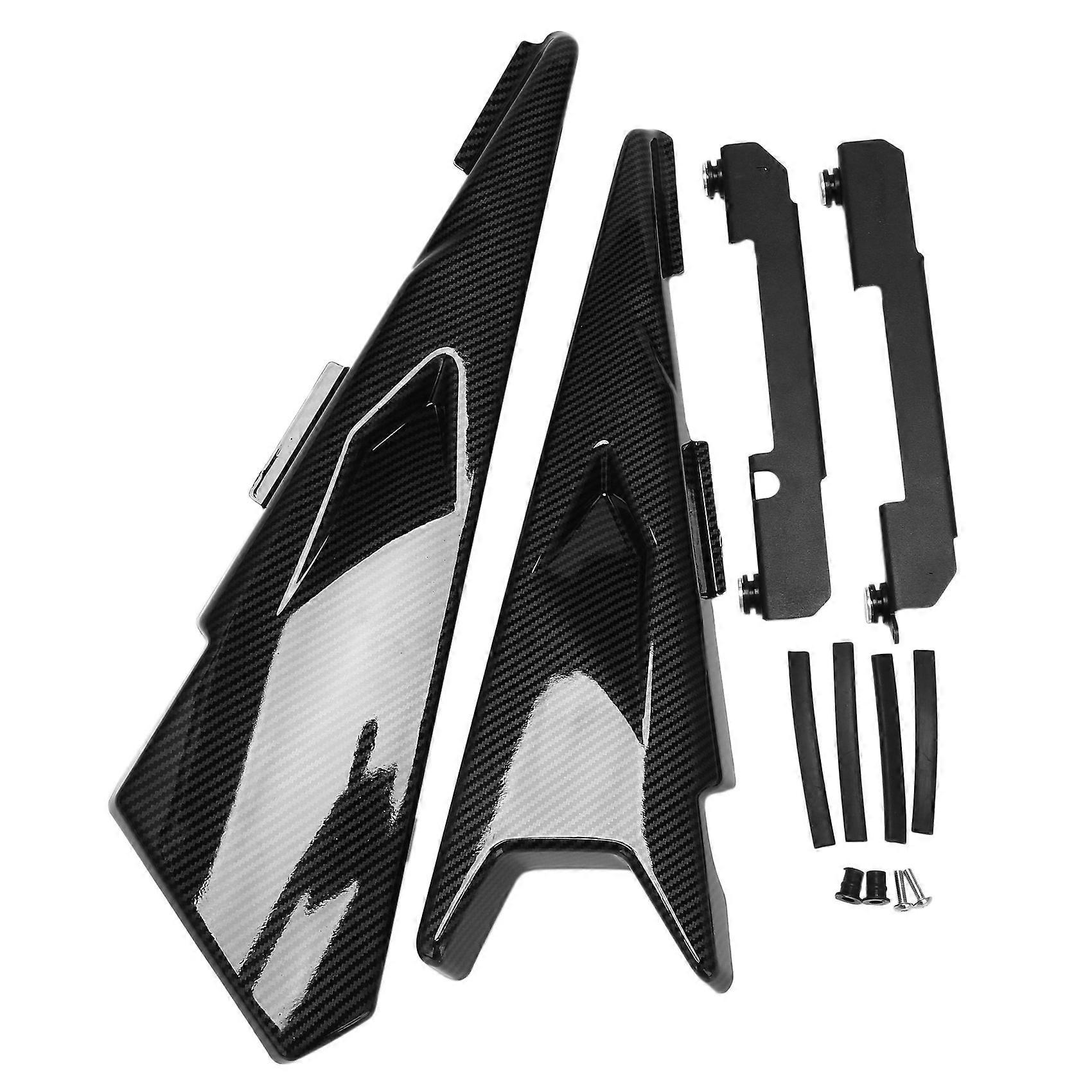 Carbon Fiber Side Panel Guard Protector Mudguard Rear For- R1200GS R1250GS LC Adventure Frame Side