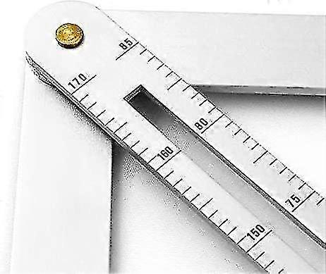 Aluminum Alloy Miter Angle Measuring Ruler, Angle Goniometer, Woodworking Multi-angle Measuring Tool