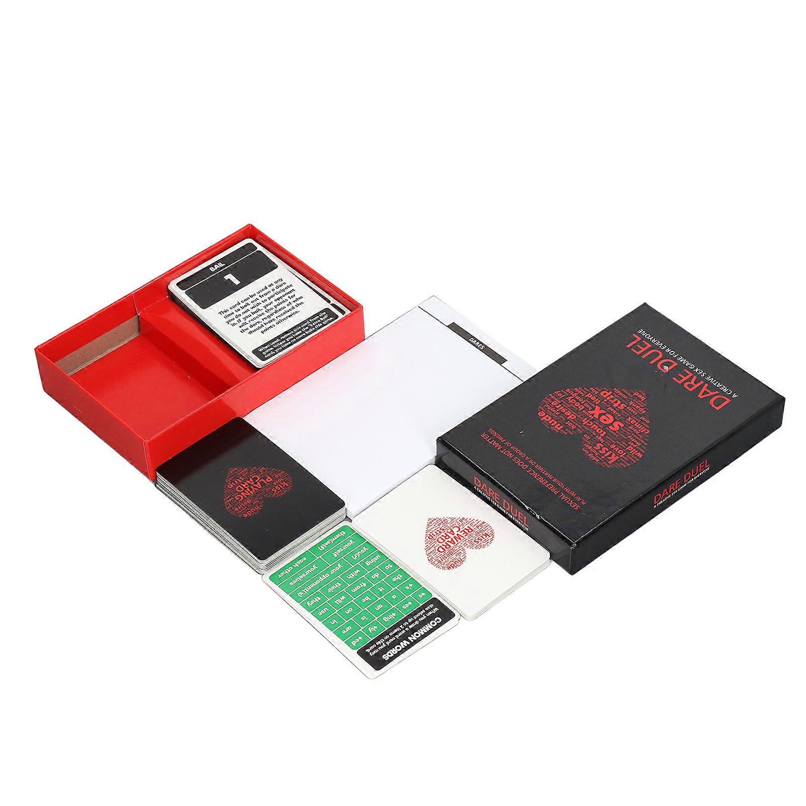 Board Game Stress Relife Party Game Romance Funny Game Romantic Card Game for Home Party Oustide