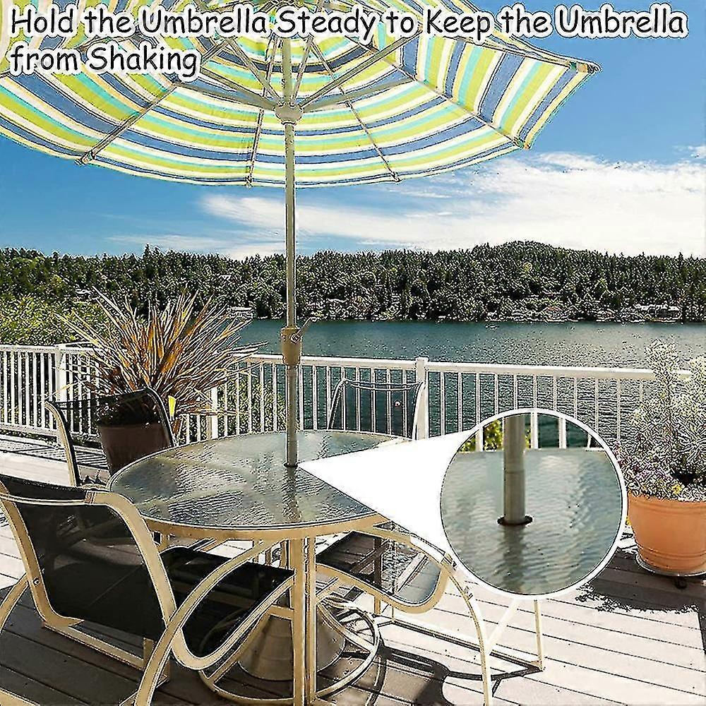 Patio Table Umbrella Hole Ring Plug Flexible Easy Installation Umbrella ...