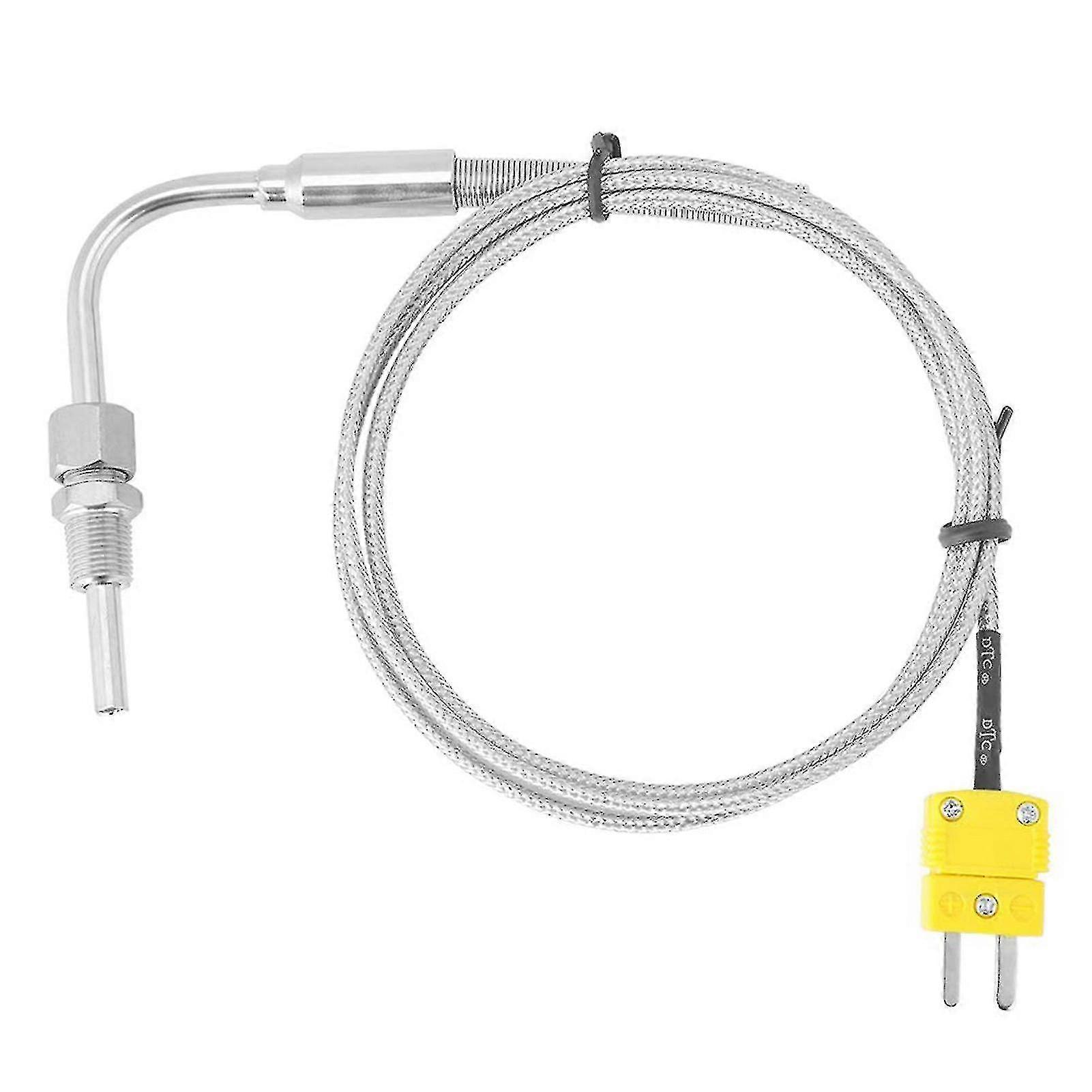 Wrnk-5391 Exhaust Sensor Probe Right Angle With Exposed Tip Us Plug K Type Thermocouple Temperature Controller Tools For Home