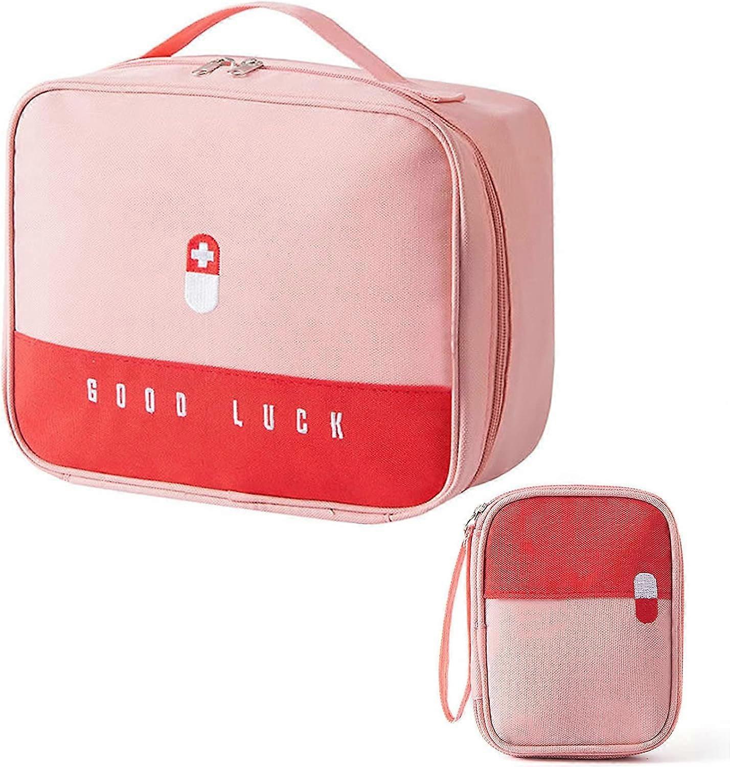 2pcs First Aid Kit Empty First Aid Kit Portable First Aid Kit for Emergency