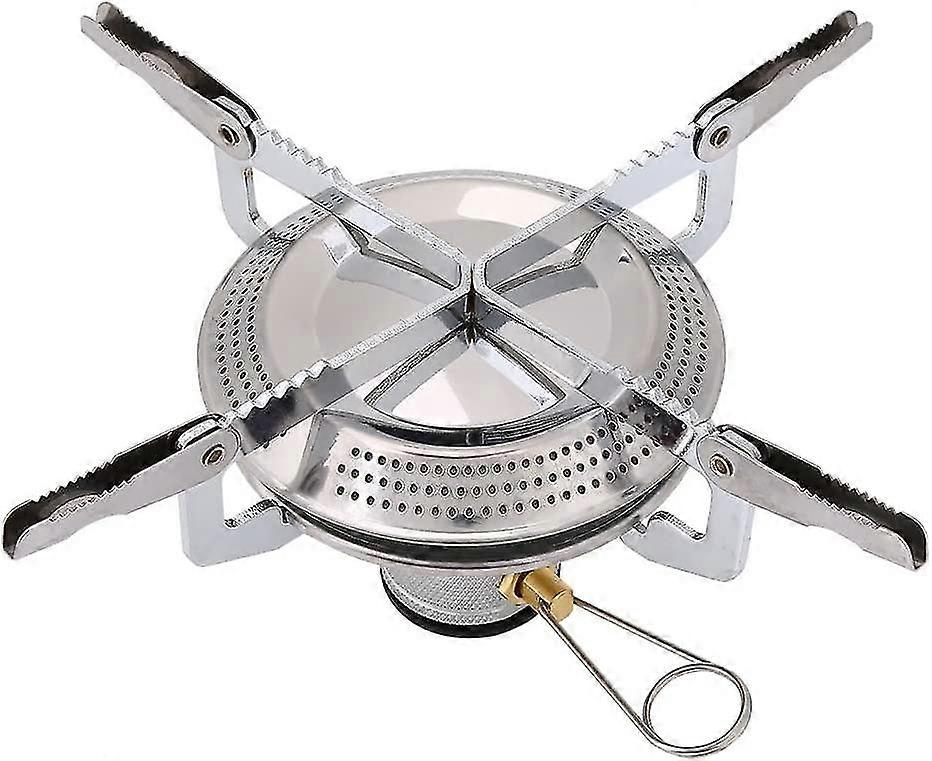 Ultralight Portable Foldable Titanium Alloy Camping Gas Stove