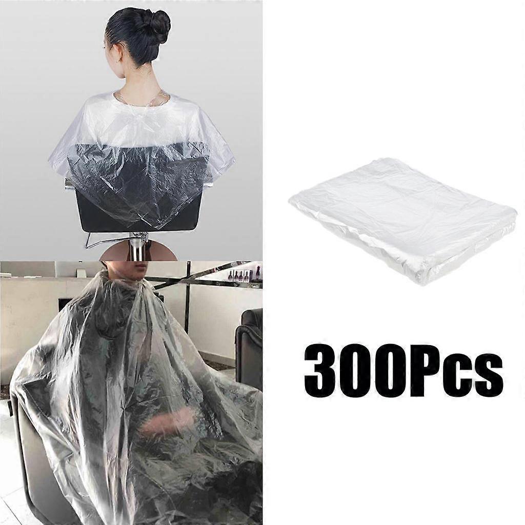 300x Capa de peluquería desechable - Impermeable