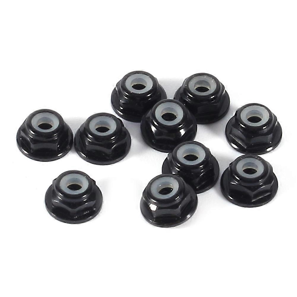 10Pcs M2 Nylon Insert SelfLock Aluminum Nuts Hex Lock Nut Black