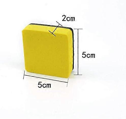 2pcs Magnetic Whiteboard Eraser Dry Eraser Home, School and Office, Assorted Colours