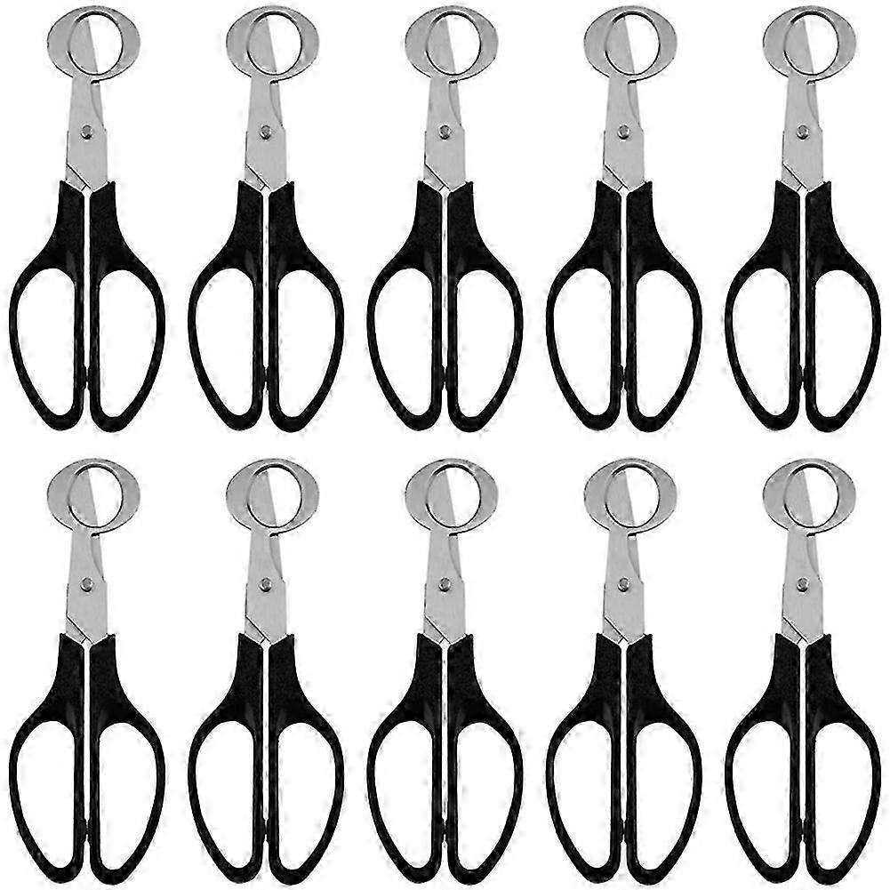 10PCS Egg Scissors Quail Egg Shell Cutters Separator Small Quail Egg Cracker Quail Scissors Opener