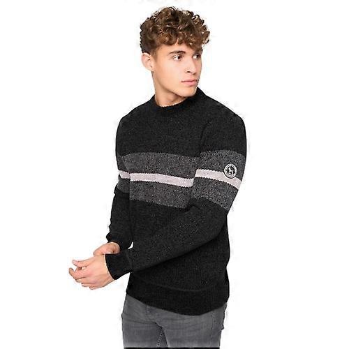 Bewley & Ritch Mens Maskell Knitted Crew Neck Sweatshirt