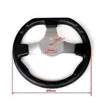 Stuurwiel voor buggy's, 270 mm Stuurwiel van hoge kwaliteit voor Go-Kart Buggy Racing Cart-accessoire