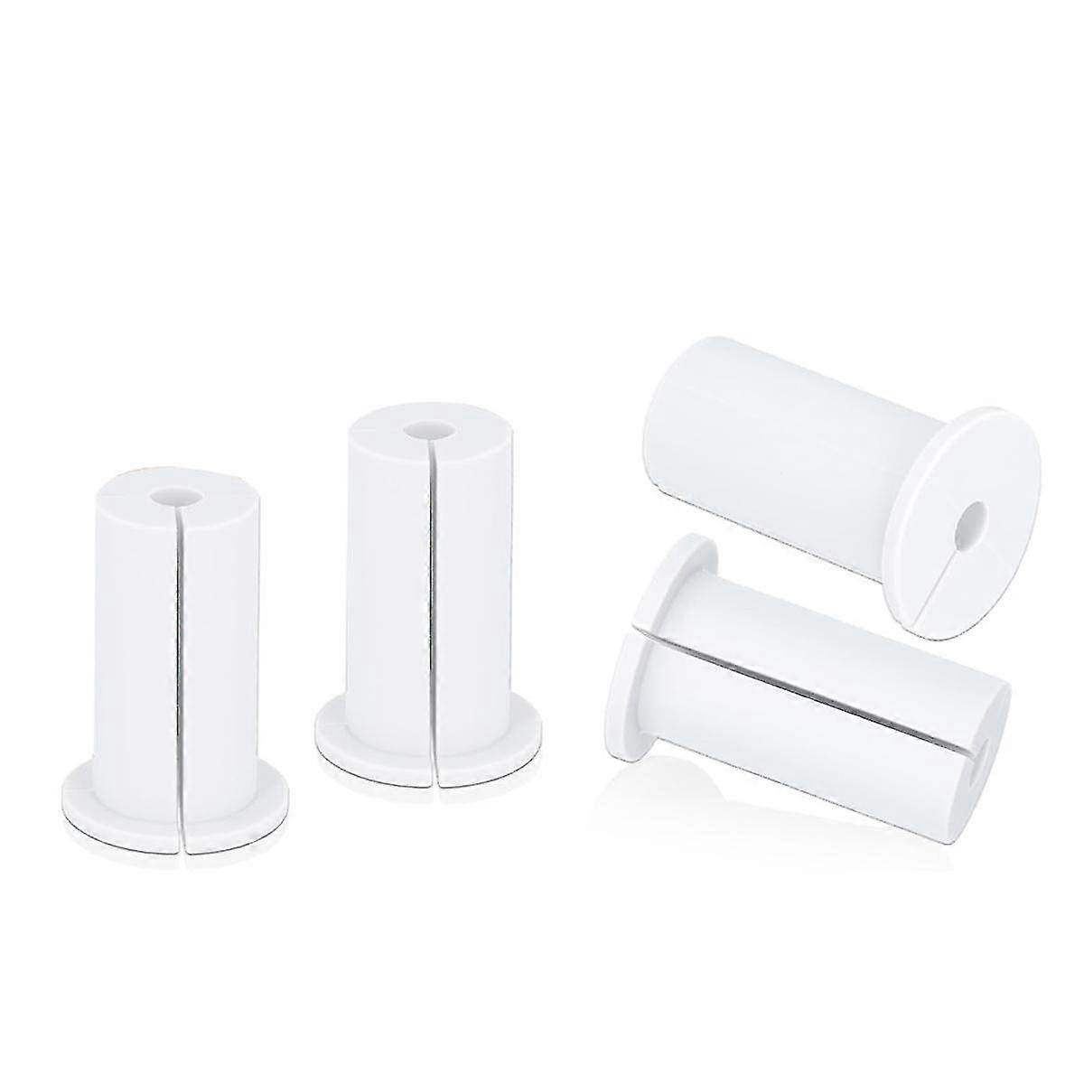 Kit de 4 piezas para enrutamiento de cables con orificios de pared, pasacables de silicona, pasacables de pared para cables de 1 pulgada.