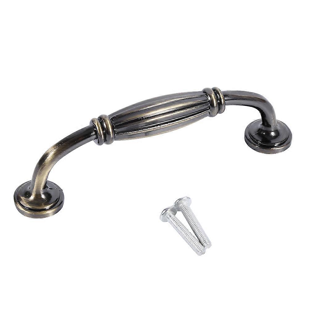 Zinc Alloy Cabinet Litchen Cupboard Door Drawer Pearl Knobs Pull Handle Durable Antique Brass