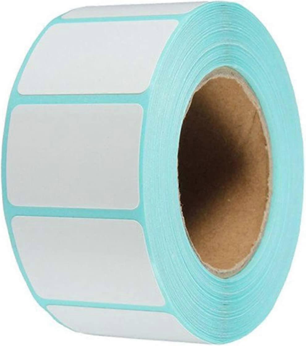Pack of 2000 white self-adhesive labels 70*30 mm for freezer jars Printers