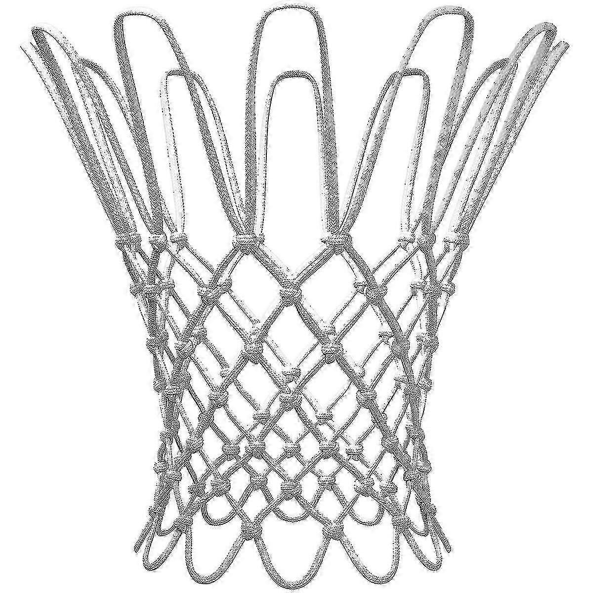 سبالدينج – شبكة كرة سلة داخلية / خارجية شديدة التحمل – أبيض