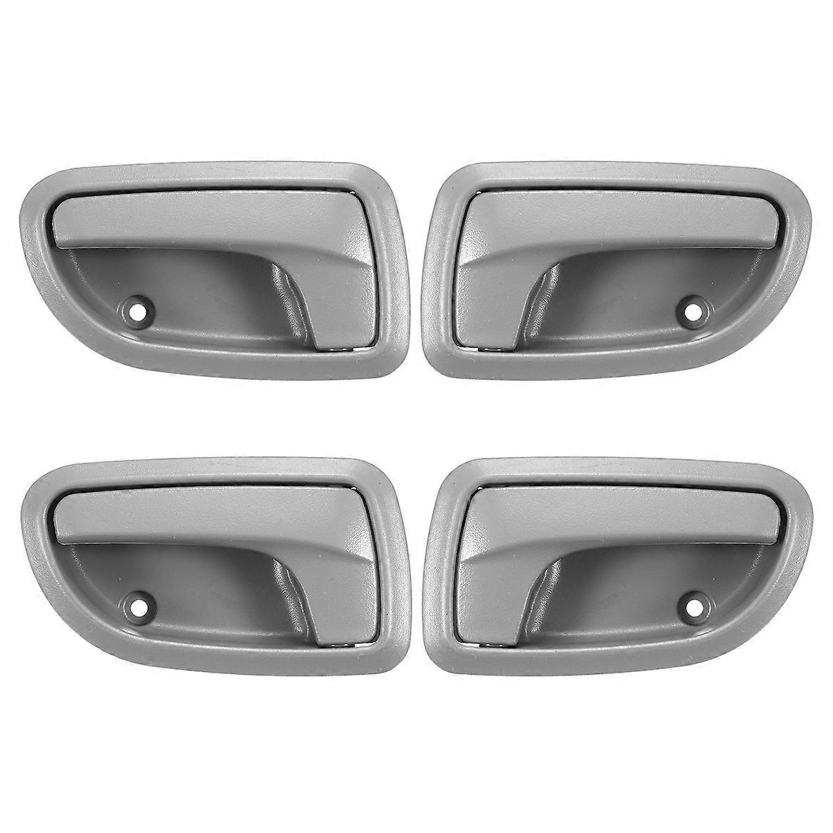A Pair Front Door Inner Handle Gray Car Inside Interior Left And Rightdoor Handle For Kia Picanto Euro Star Naza Suria 2004-2010 - Interior Door Handl