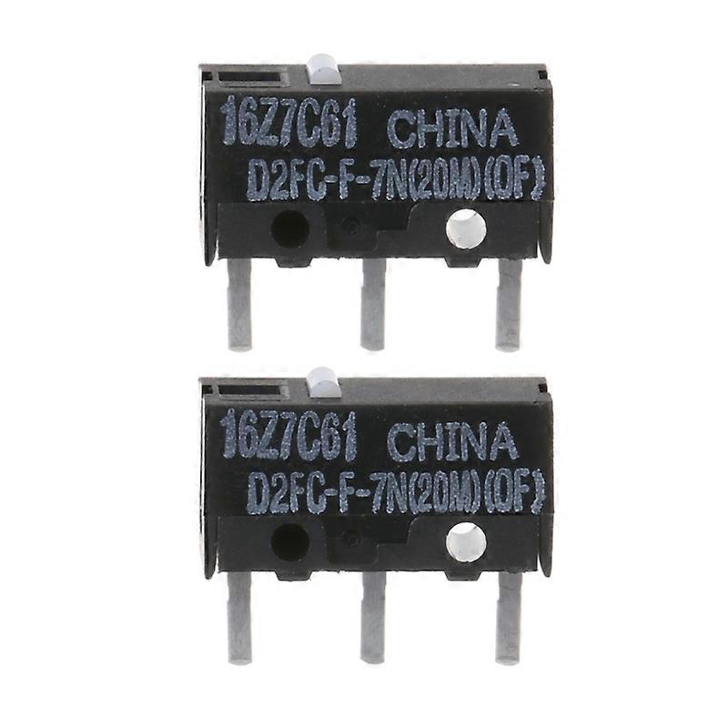 2PCS New Mouse Micro Switch 20Million Clicks Life Microswitch 3Pins