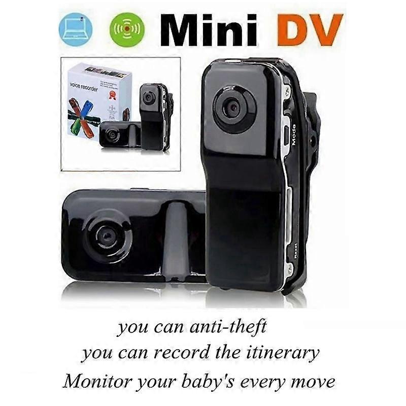 Digital Video Recorder Mini DV Camera with Memory Card Support