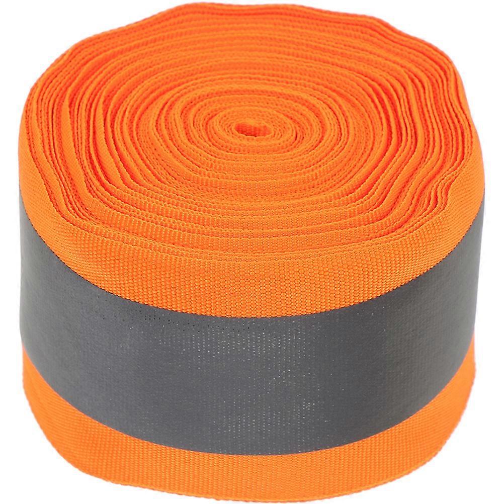 1 Roll of Sew On Reflective Fabric Strip Reflective Webbing High Visibility Reflective Fabric Strip