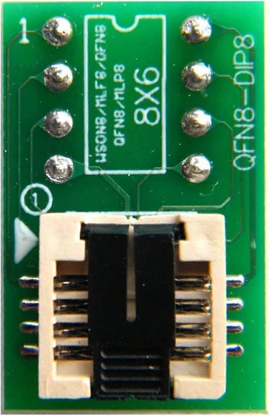 QFN8WSON8MLF8MLP8DFN8 to DIP8 Socket Adapter
