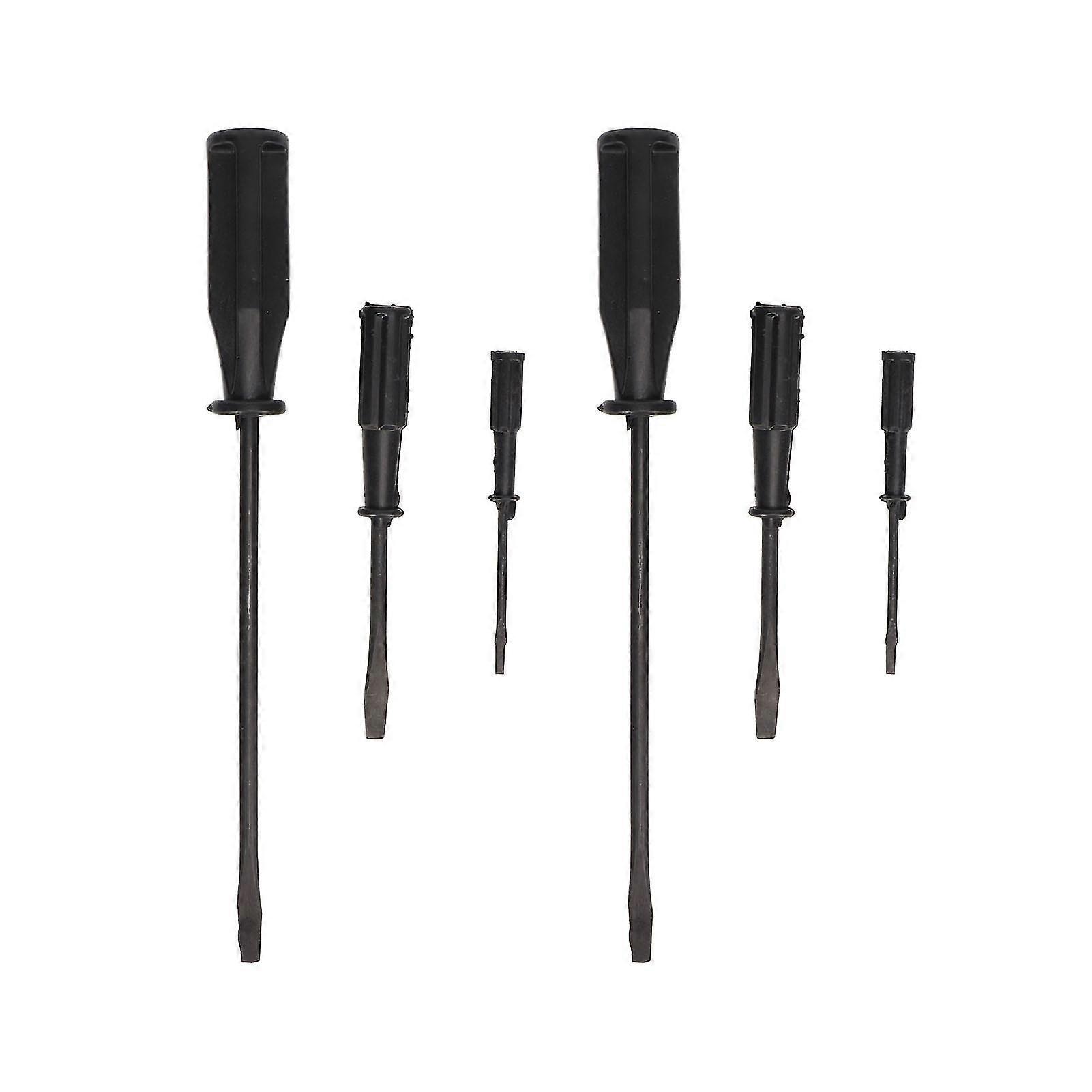 2 Sets High Hardness Ergonomic Screwdriver Set for Sewing Machine and Computer Repair