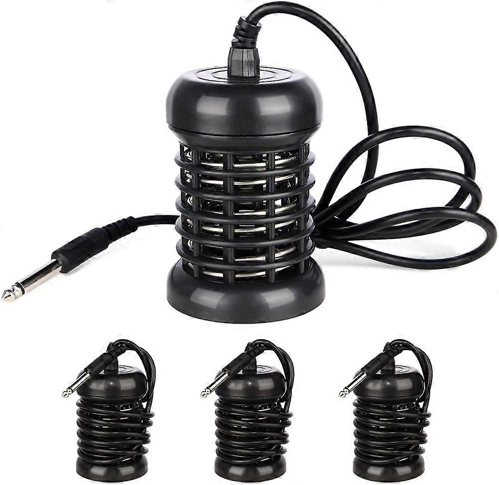 2/4 Pack Massage des pieds Ionic Detox Bain de pieds Arrays Remplacement rond en acier inoxydable Array Spa Machine Cleanse Relax Soulagement de la douleur