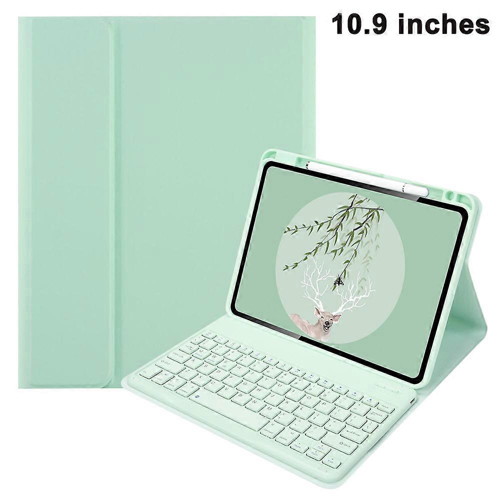 Keyboard Case for iPad Air 4 10.9-inch 2020 - Soft TPU Back Cover with Magnetically Deta