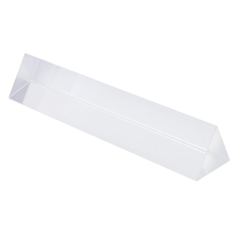 Physics Teaching Class Precision Optical Glass Prism 7 Inch
