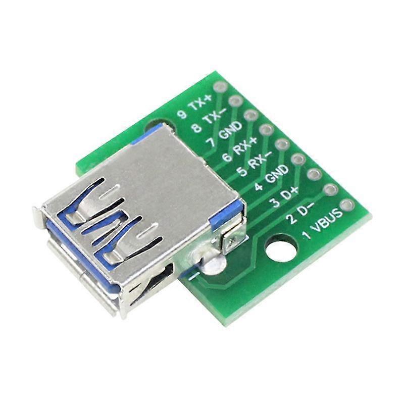 Usb 3.0 Female To Dip Pin Test Board Usb 3.0 To Dip Power Adapter Board Module Usb 3.0 Adapter Boar