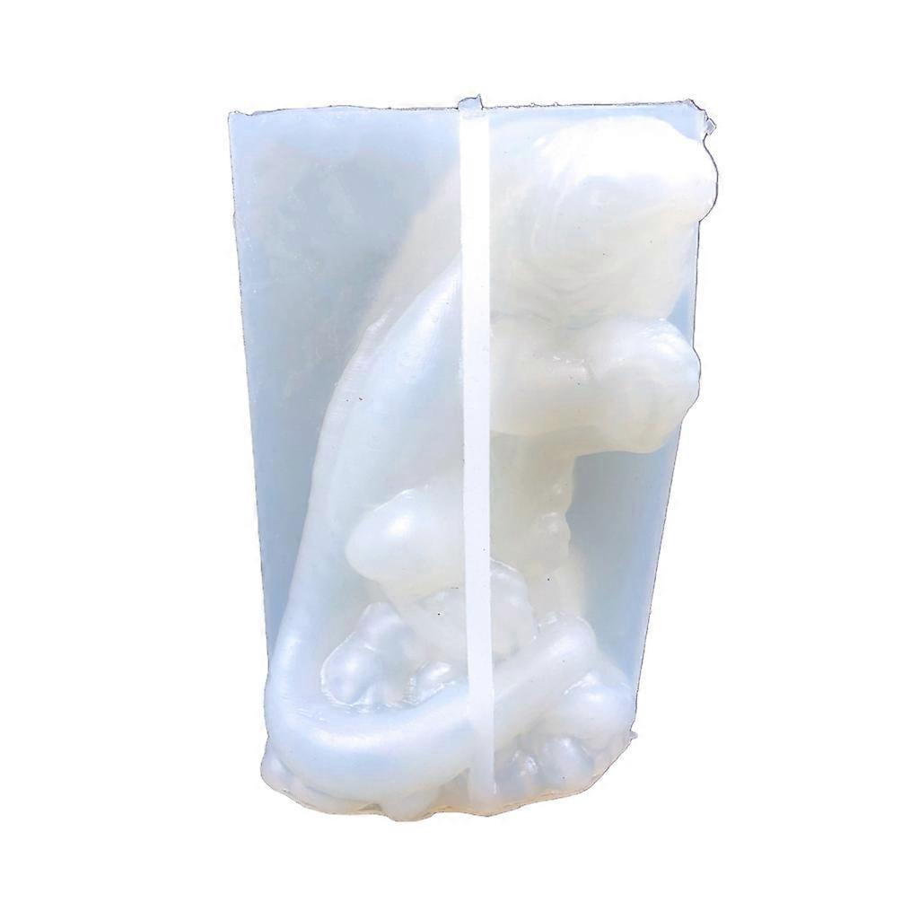3D Lizard Silicone Candle Mold Epoxy Casting Pendant Mold Plaster Resin Mould