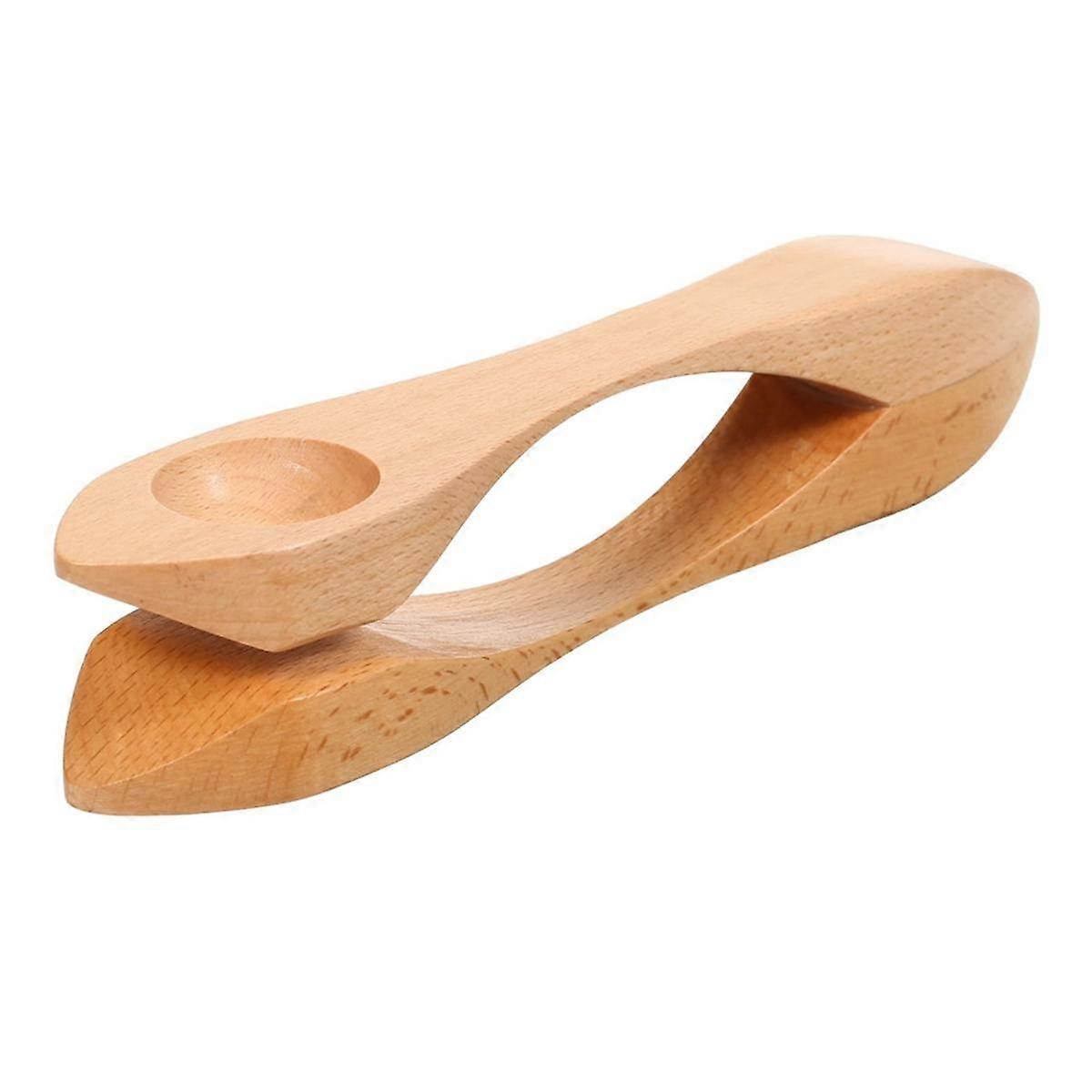 Folk Percussion Instrument Natural Wood Folk Sound Traditional Percussion Spoons Great Gift for Adults
