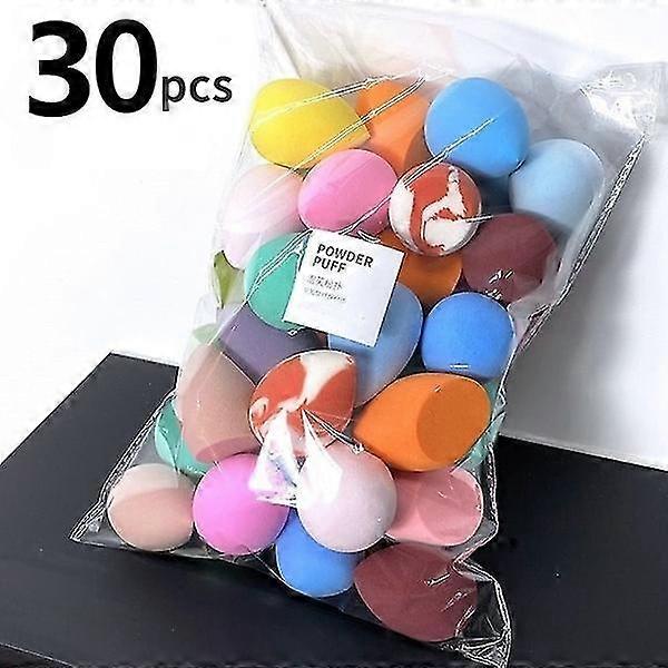 30pcs Beauty Sponge Makeup Puff Makeup Sponge Set 30pcs