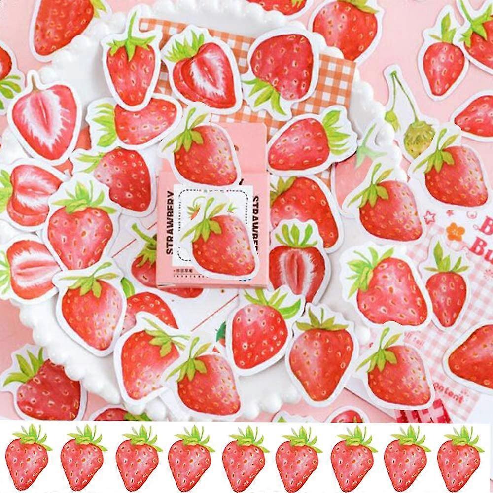 90db Eper Scrapbooks matricák Aranyos eper matricák Scrapbook matricák Tanári matricák tanároknak Matricák kisgyermekeknek Jutalom matricák C