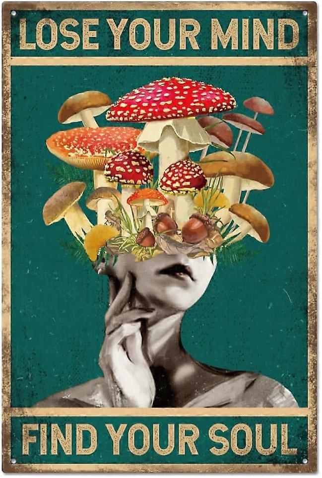 Póster De Metal 'Music & Coffee' – 20x30 Cm, Diseño Divertido Para Decorar Casa, Oficina O Bar