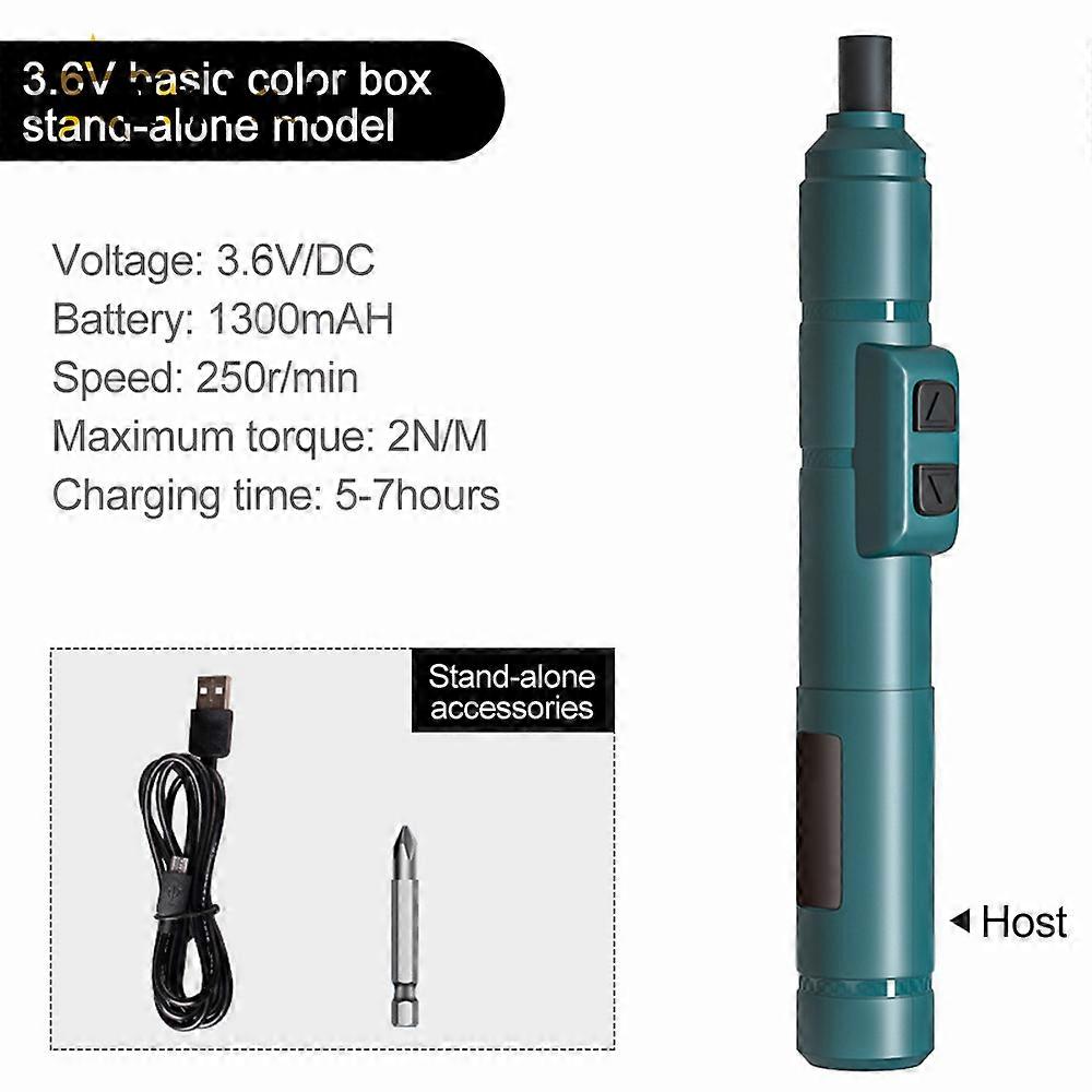 Mini Electric Screwdriver Tools 200rpm/min USB Cordless Rechargeable Screwdrivers and Impact Drill Hand Tool