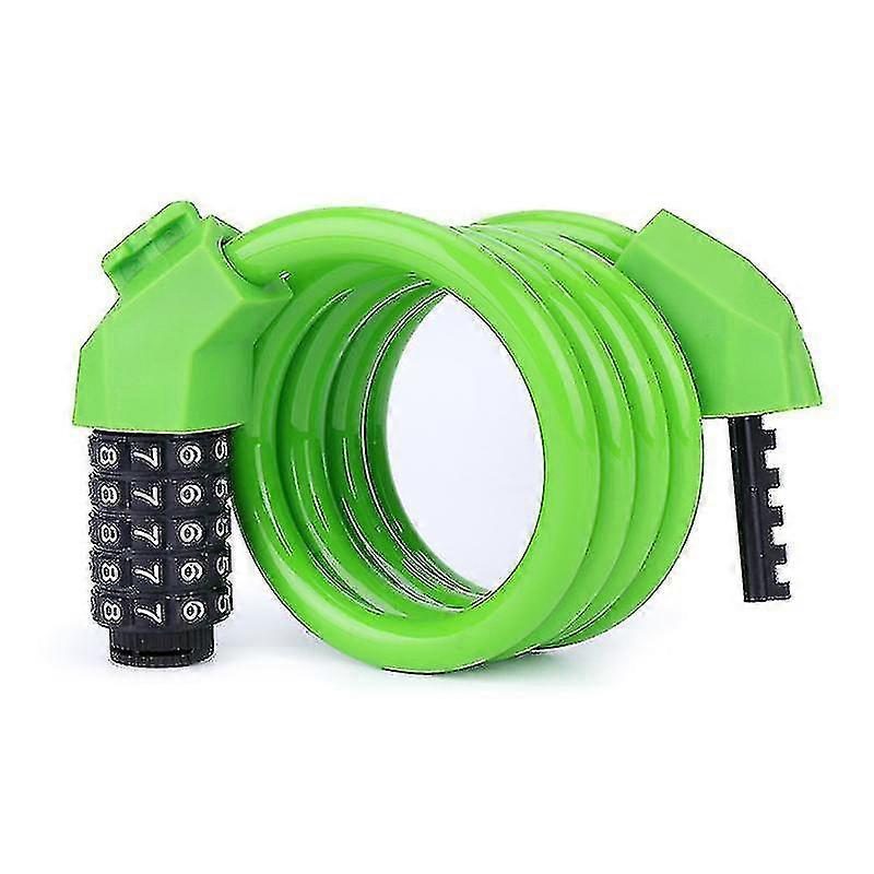 Bike Lock 5-digit Combination Lock Core Security Portable