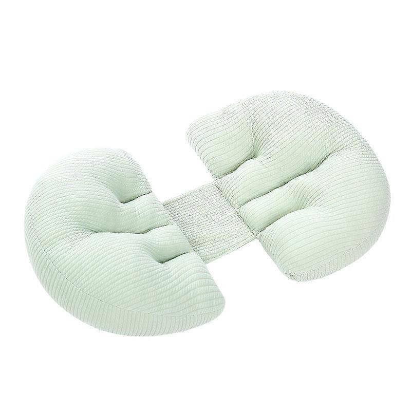 Wedge shaped maternity pillow, U-shaped maternity pillow, soft maternity side sleeping pillow belly waist abdominal support cushion multifunctional ma