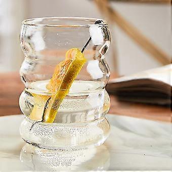 gold rim wine glass 6-Pack Glass Wine Goblets 8Oz Clear With Gold Rim And Embossed Diamond Pattern 6"