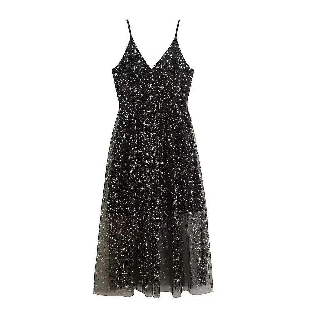 Damen Starry Sky Mesh Camisol