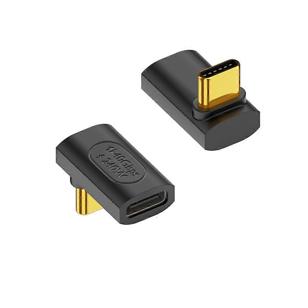 Convertidor USB C macho a hembra Extensor USB C Adaptador USB C Transferencia de 40 Gbps