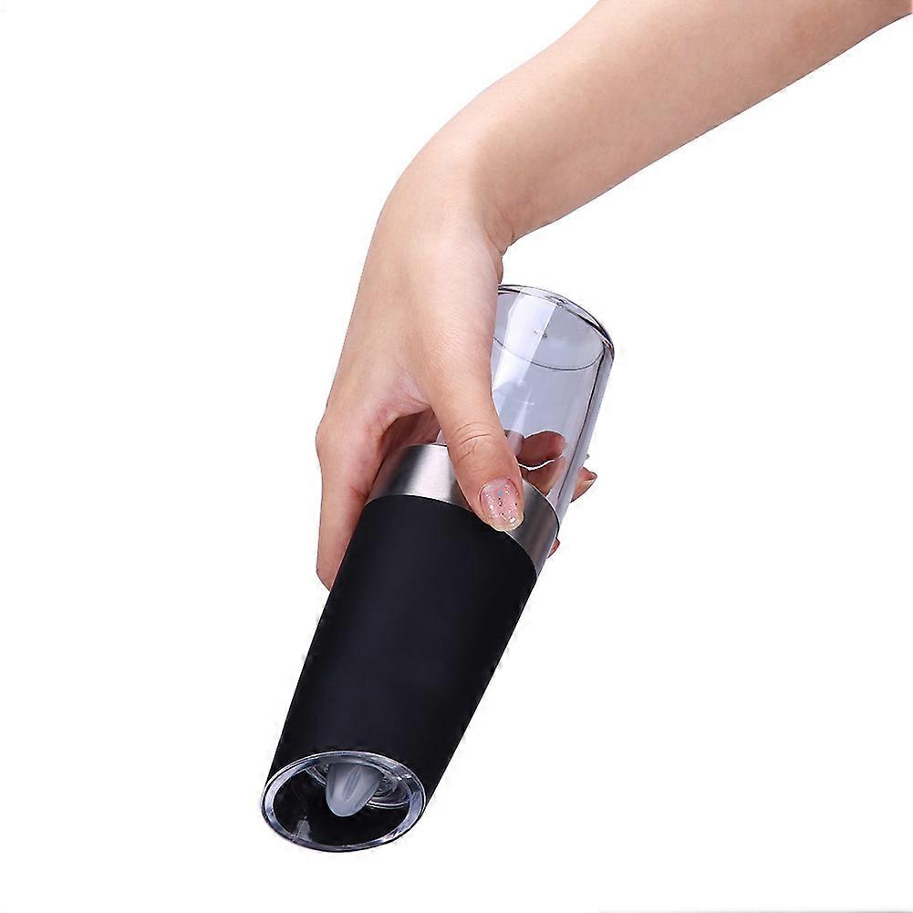 Gravity Automatic Salt Pepper Grinder Mill Adjustable Coarseness with Blue LED Light