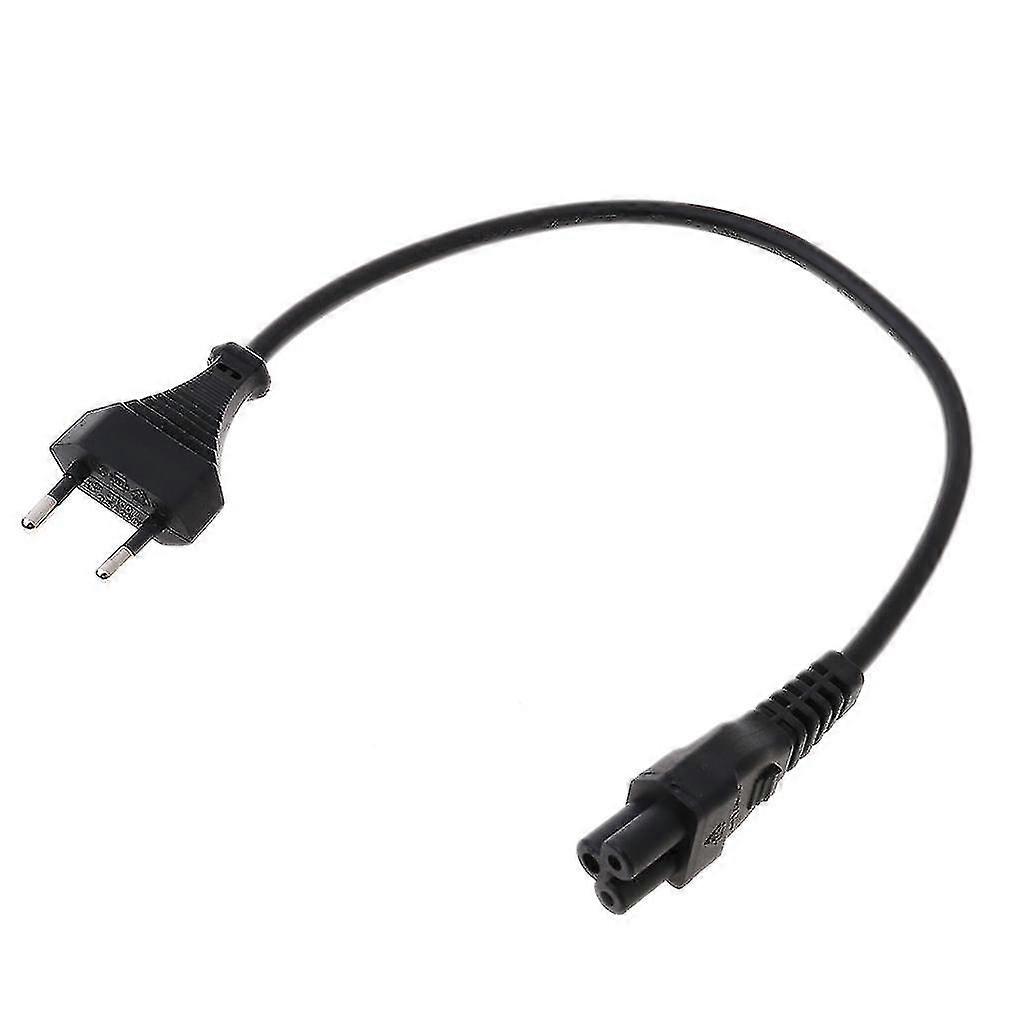 Power Adapter Cord Eu 2 Pin Male To Iec 320 C5 Micky For Notebook Power Supply 30cm
