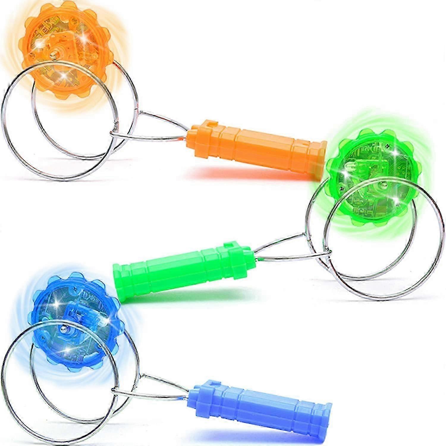 Toupie Magnétique Lumineuse Rail – Gyroscope Défiant La Gravité – Fidget Réutilisable
