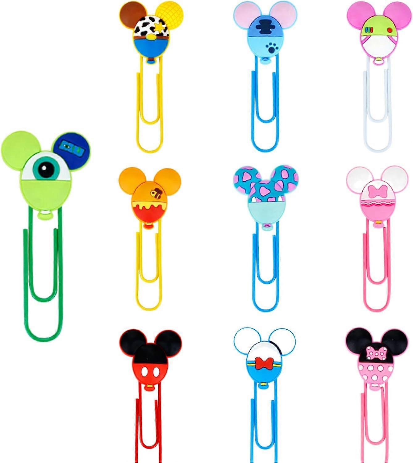 Cute Mouse Paper Clips Fun Design for Office and School Use