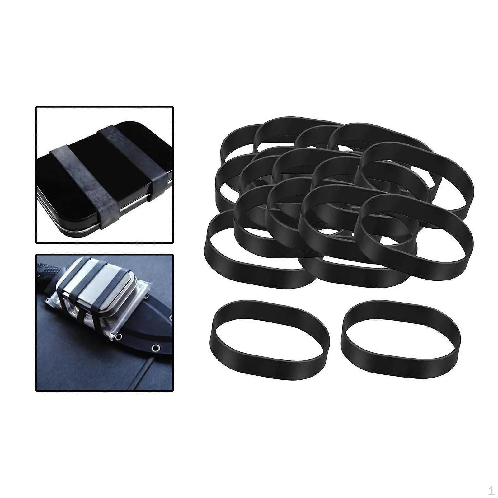 20 Pieces Heavy Duty Rubber Bands, 3 1/2" x Multifunctional Size 84 Industrial Bands for