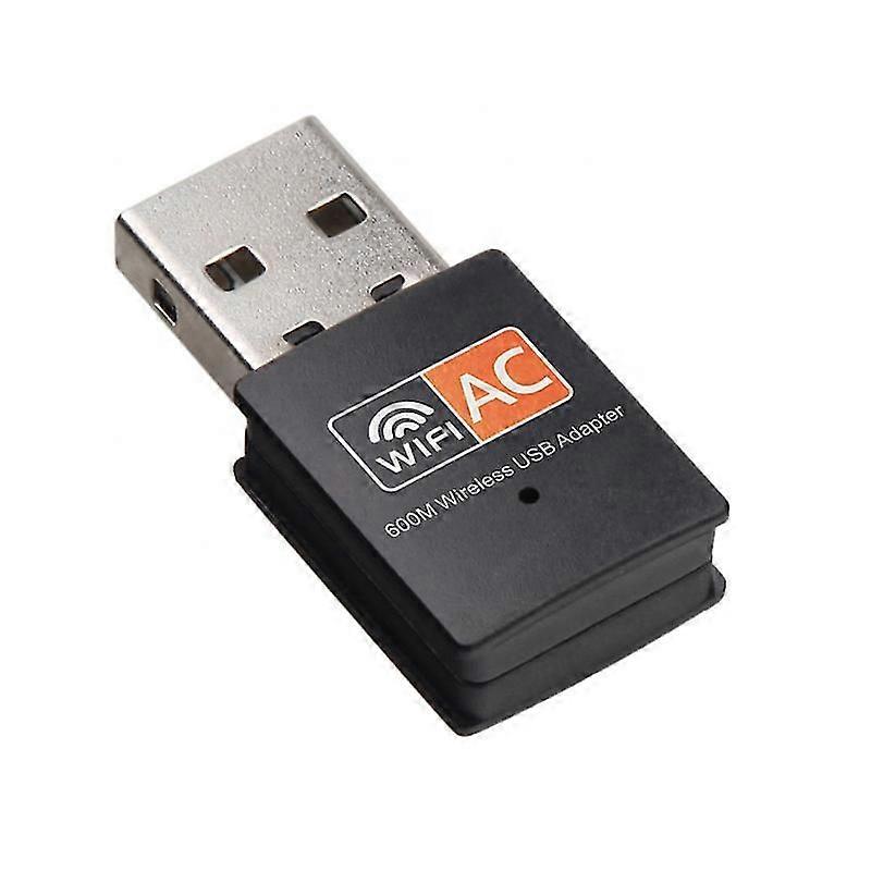 Usbnovel Ac 600mbps Usb Wifi Adapter For Pc - Wireless Network Adapter With Dual Band 2.4ghz,5ghz High Gain Antenna Wifi Usb,wifi Dongle For Desktop L