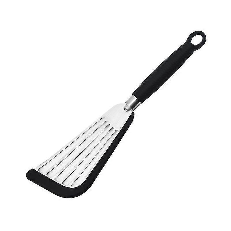 Flexible Spatula With Silicone Top Soft Edge Slotted Spatula